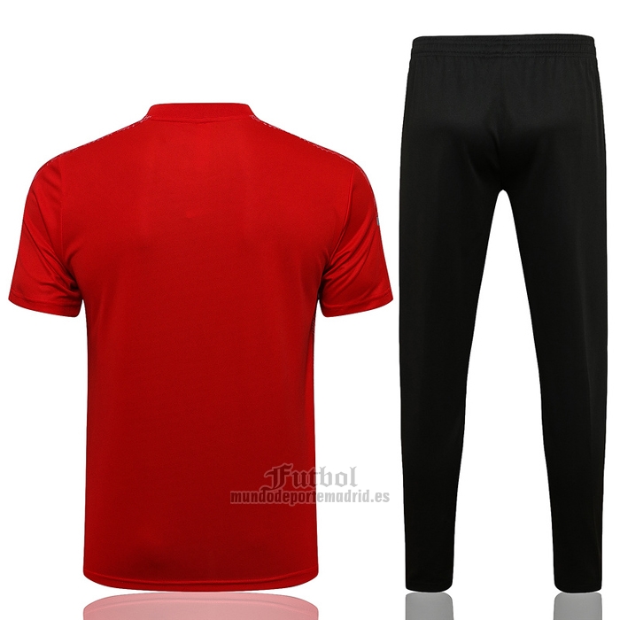 Chandal del Manchester United Manga Corta 2021-2021 Rojo